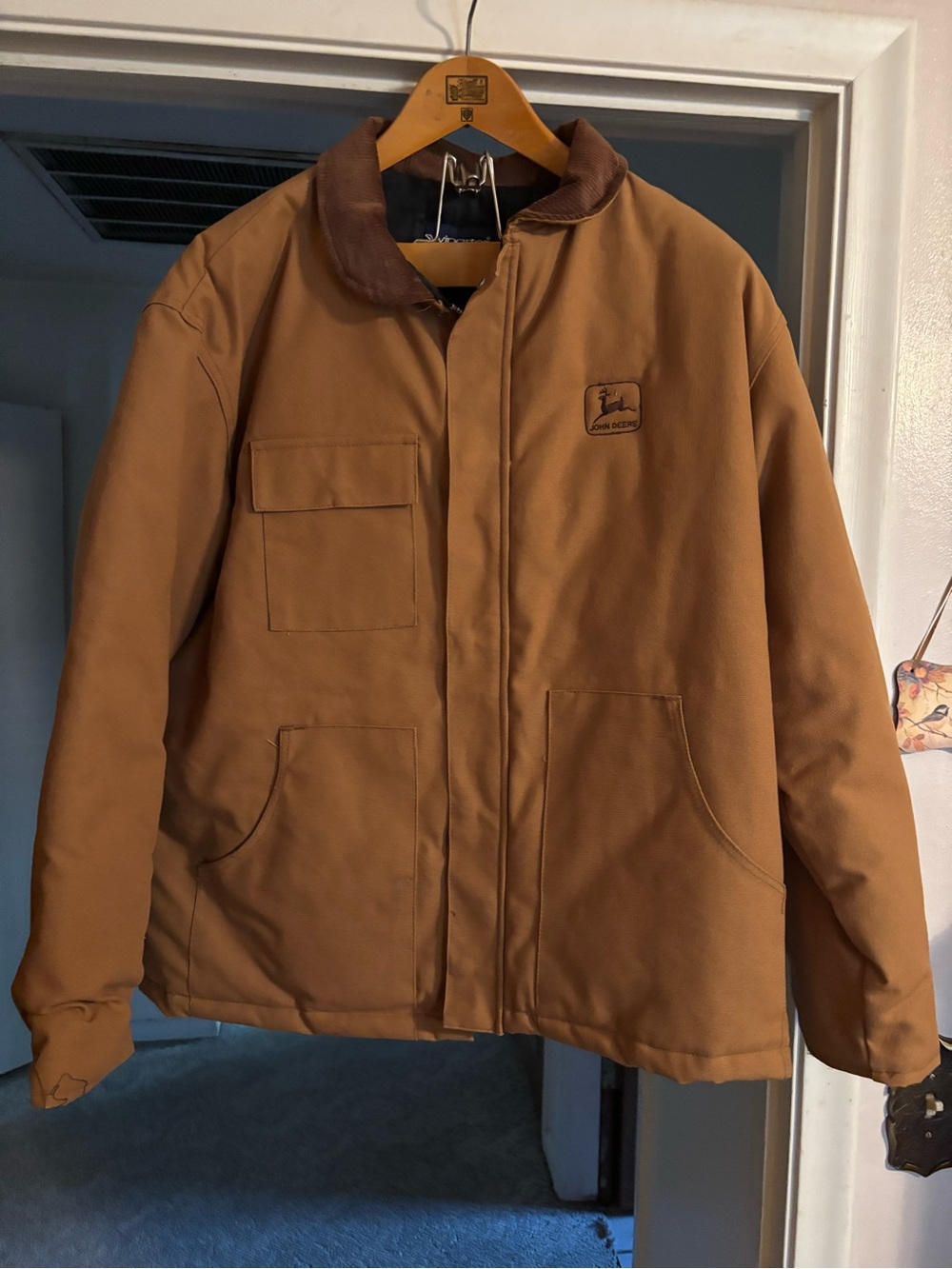 John Deere Canvas Work Jacket By Swingster